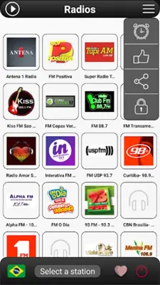 Brazil Radio FM android App screenshot 2